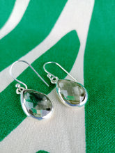 Cargar imagen en el visor de la galería, Pendientes Cuarzo Citrino Lagrima Plata
