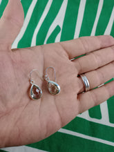 Cargar imagen en el visor de la galería, Pendientes Cuarzo Citrino Lagrima Plata
