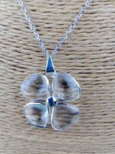 Cargar imagen en el visor de la galería, Colgante Trebol 4 Hojas Cuarzo

