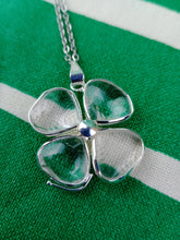 Cargar imagen en el visor de la galería, Colgante Trebol 4 Hojas Cuarzo
