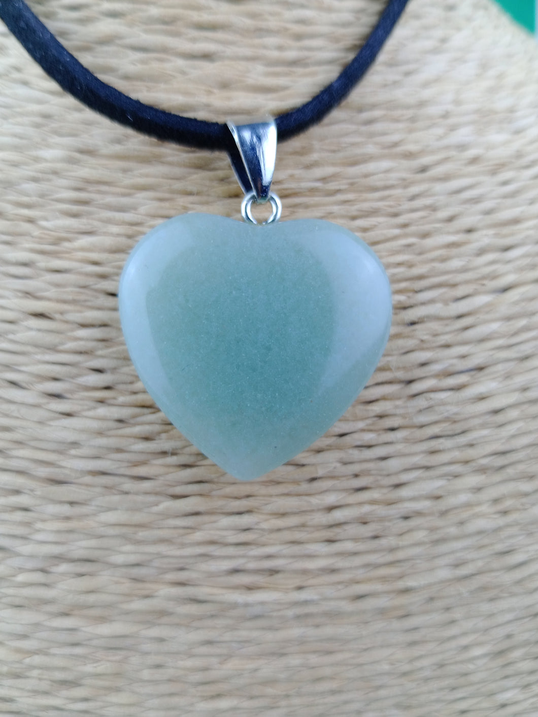 Colgante Corazon Grande Aventurina