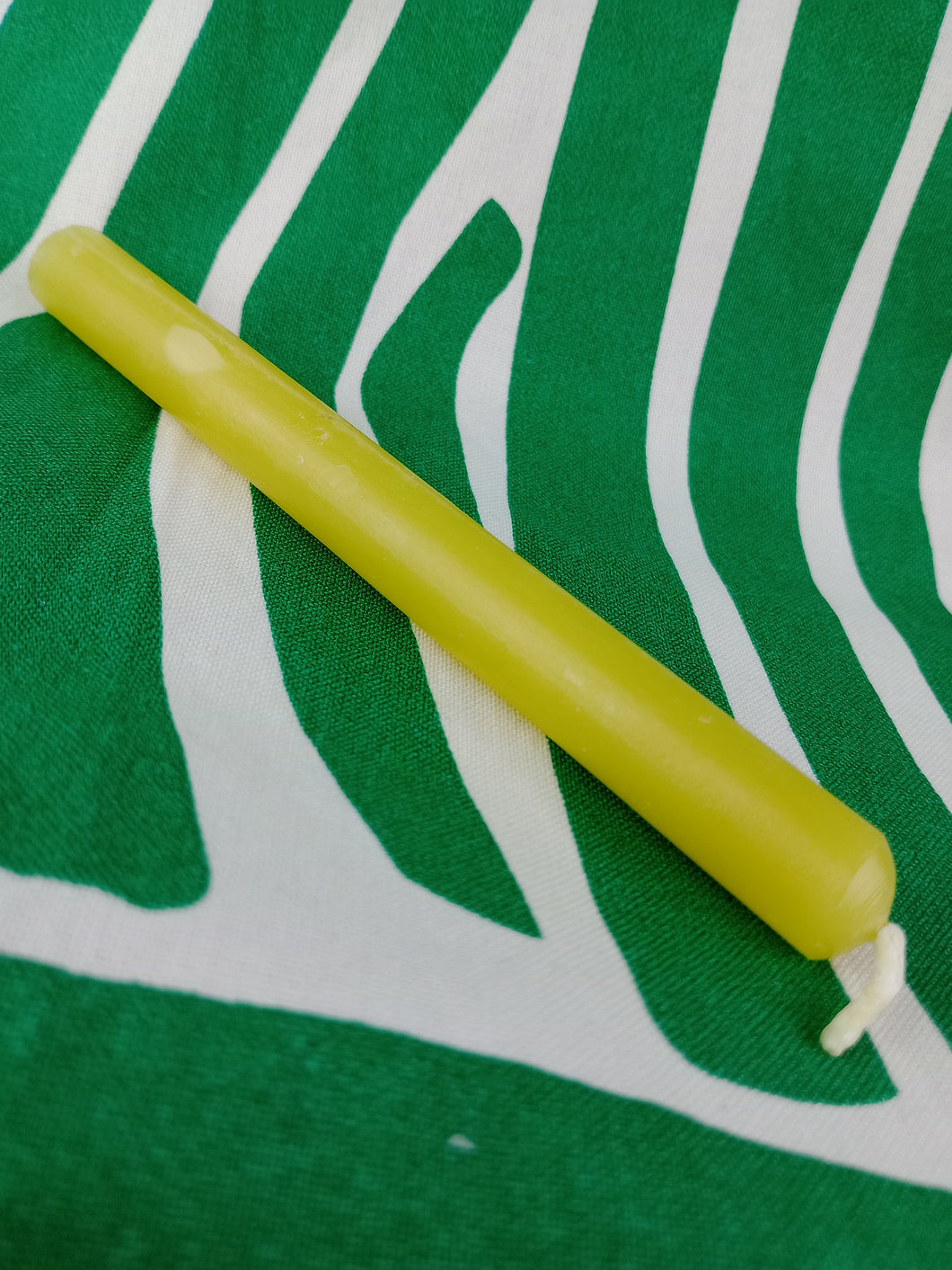 Vela Promesa Grande Amarilla