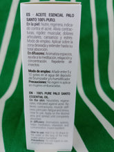Cargar imagen en el visor de la galería, Aceite Esencial de Palo Santo 10 ml Sys
