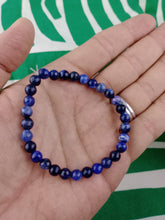 Cargar imagen en el visor de la galería, Pulsera Sodalita 6 mm Facetada
