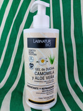 Cargar imagen en el visor de la galería, Gel de Ducha Manzanilla y Aloe Vera Bio 450 ml

