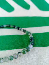 Cargar imagen en el visor de la galería, Pulsera Agata Musgosa 4 mm
