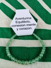 Cargar imagen en el visor de la galería, Pulsera Aventurina 4 mm
