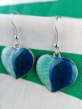 Cargar imagen en el visor de la galería, Pendientes Gaudi Corazones Verdes
