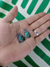 Cargar imagen en el visor de la galería, Pendientes Gaudi Abstractos Verdes
