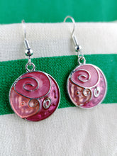 Cargar imagen en el visor de la galería, Pendientes Gaudi Circulo Rosas Tricolor
