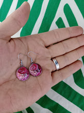 Cargar imagen en el visor de la galería, Pendientes Gaudi Circulo Rosas Tricolor
