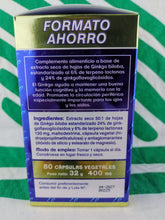 Cargar imagen en el visor de la galería, Ginkgo Biloba 6500 mg 80 capsulas
