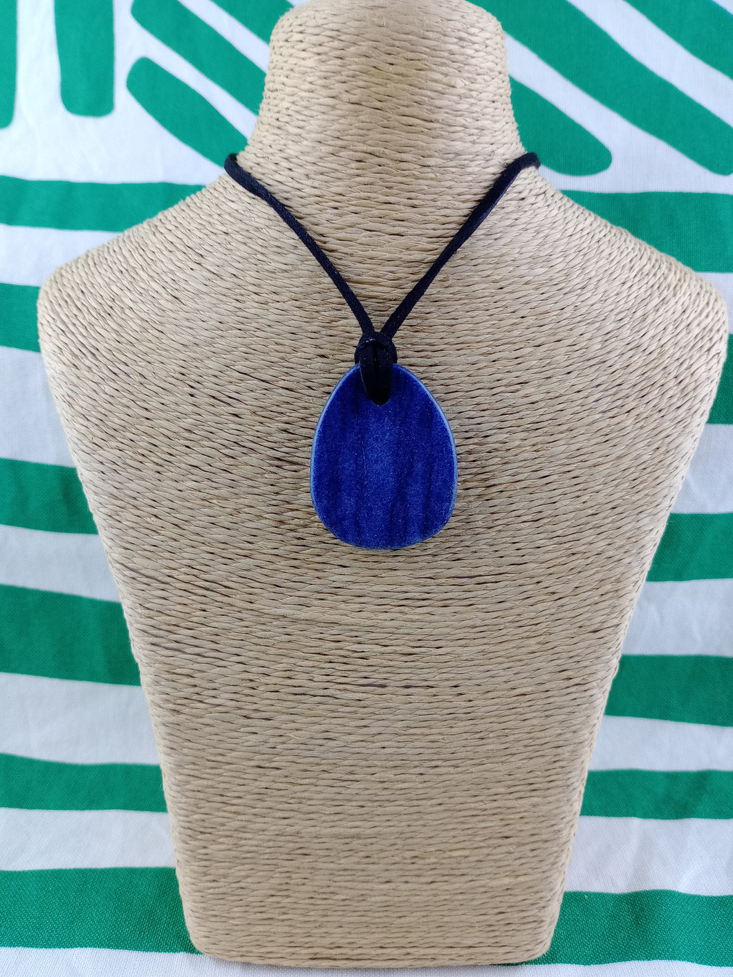 Colgante Cuarzo Azul Mod 1