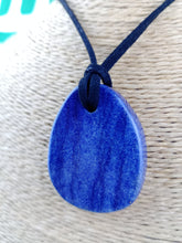 Cargar imagen en el visor de la galería, Colgante Cuarzo Azul Mod 1
