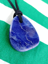 Cargar imagen en el visor de la galería, Colgante Cuarzo Azul Mod 3
