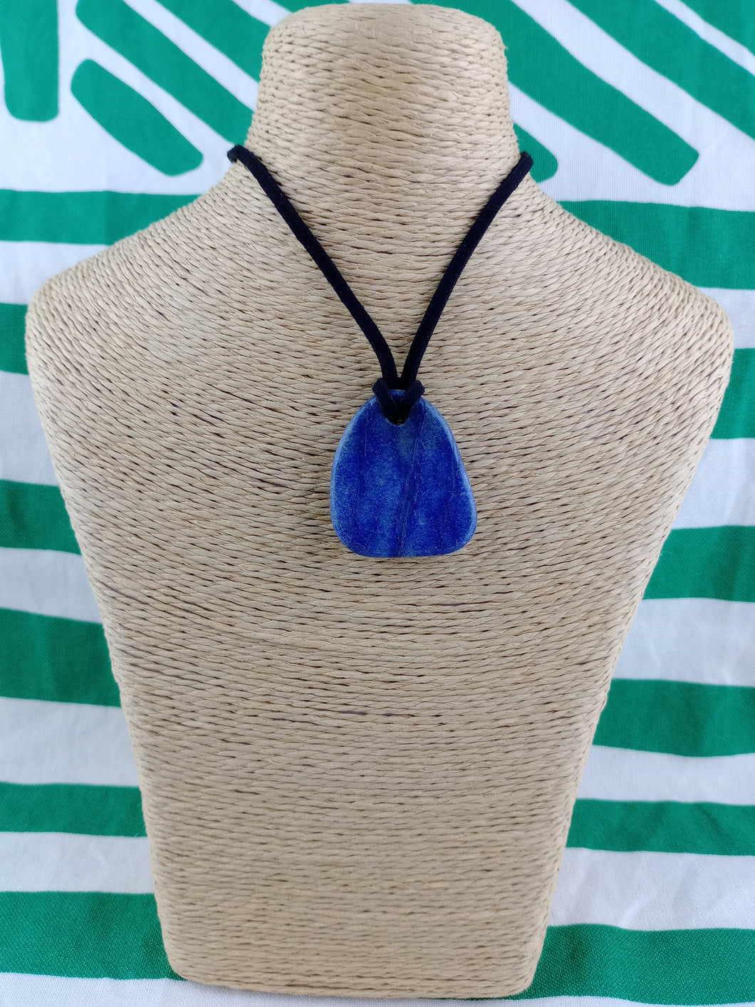 Colgante Cuarzo Azul Mod 4