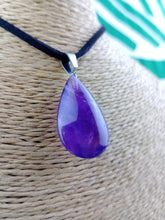 Cargar imagen en el visor de la galería, Colgante Amatista Lagrima Mod. 3
