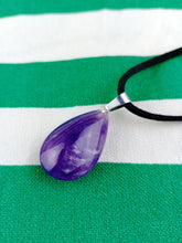 Cargar imagen en el visor de la galería, Colgante Amatista Lagrima Mod. 3
