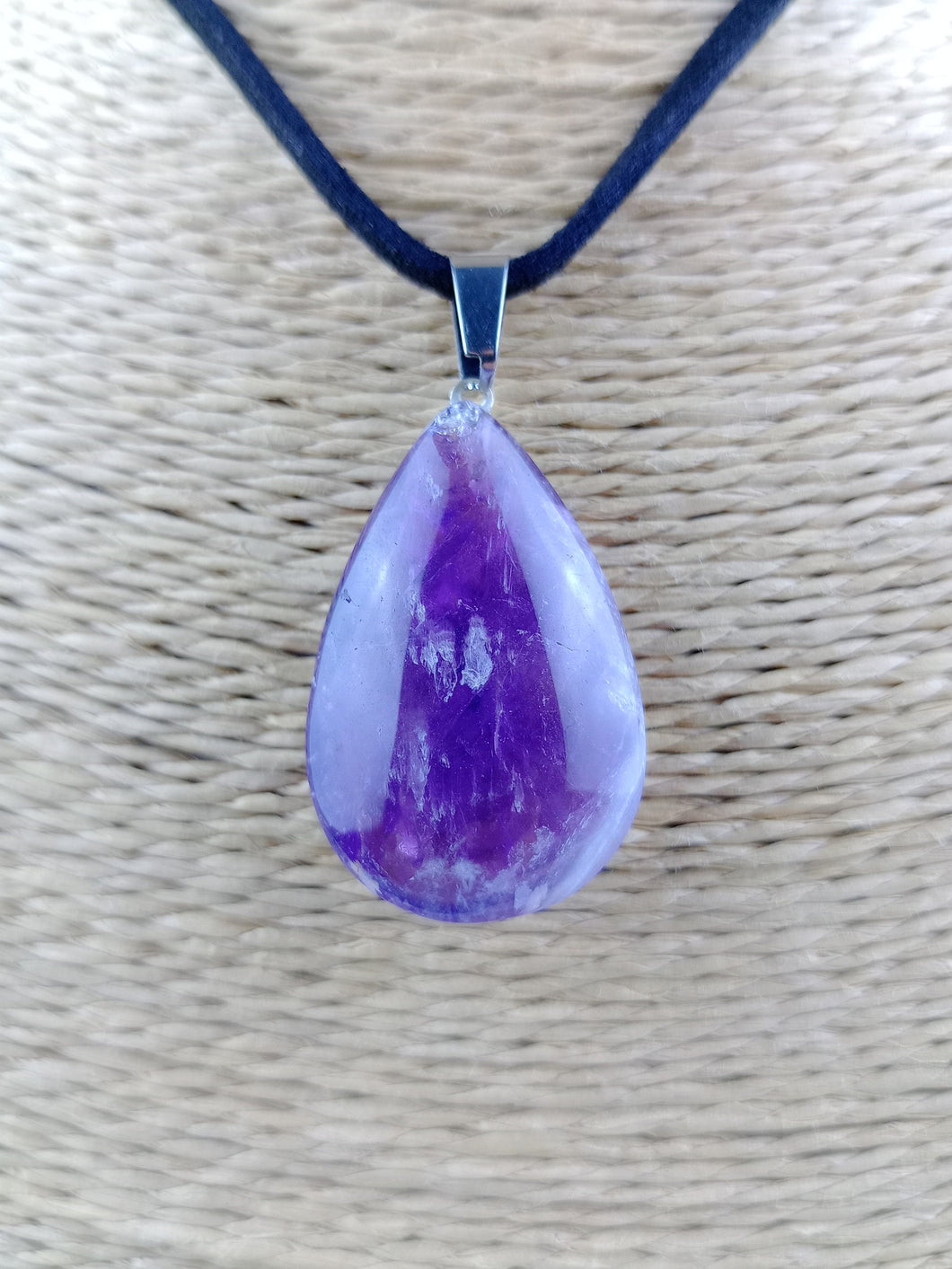 Colgante Amatista Lagrima Mod. 2