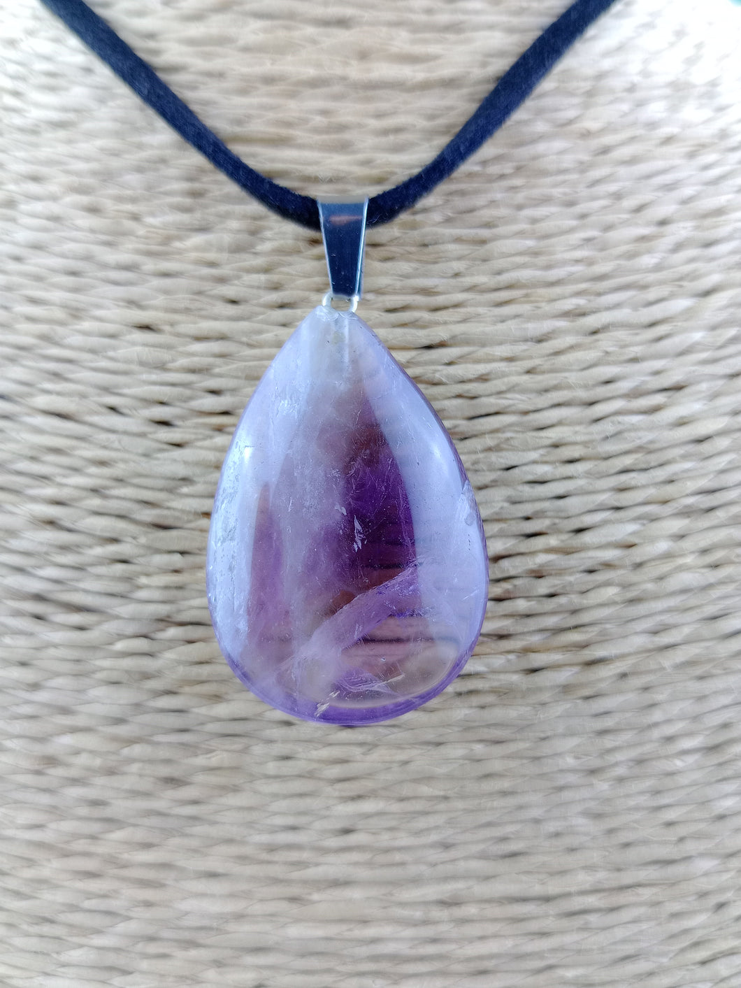Colgante Amatista Lagrima Mod. 1