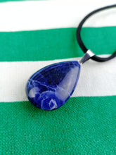 Cargar imagen en el visor de la galería, Colgante Sodalita Lagrima Mod. 2
