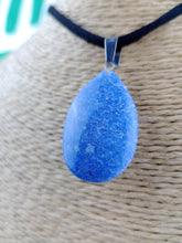 Cargar imagen en el visor de la galería, Colgante Cuarzo Azul Lagrima Mod. 3
