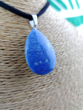 Cargar imagen en el visor de la galería, Colgante Cuarzo Azul Lagrima Mod. 3
