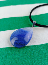 Cargar imagen en el visor de la galería, Colgante Cuarzo Azul Lagrima Mod. 1
