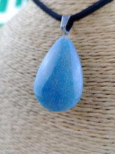 Cargar imagen en el visor de la galería, Colgante Cuarzo Azul Lagrima Mod. 2
