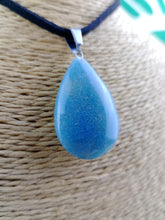 Cargar imagen en el visor de la galería, Colgante Cuarzo Azul Lagrima Mod. 2
