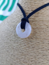 Cargar imagen en el visor de la galería, Colgante Mini Donut Cuarzo Rosa
