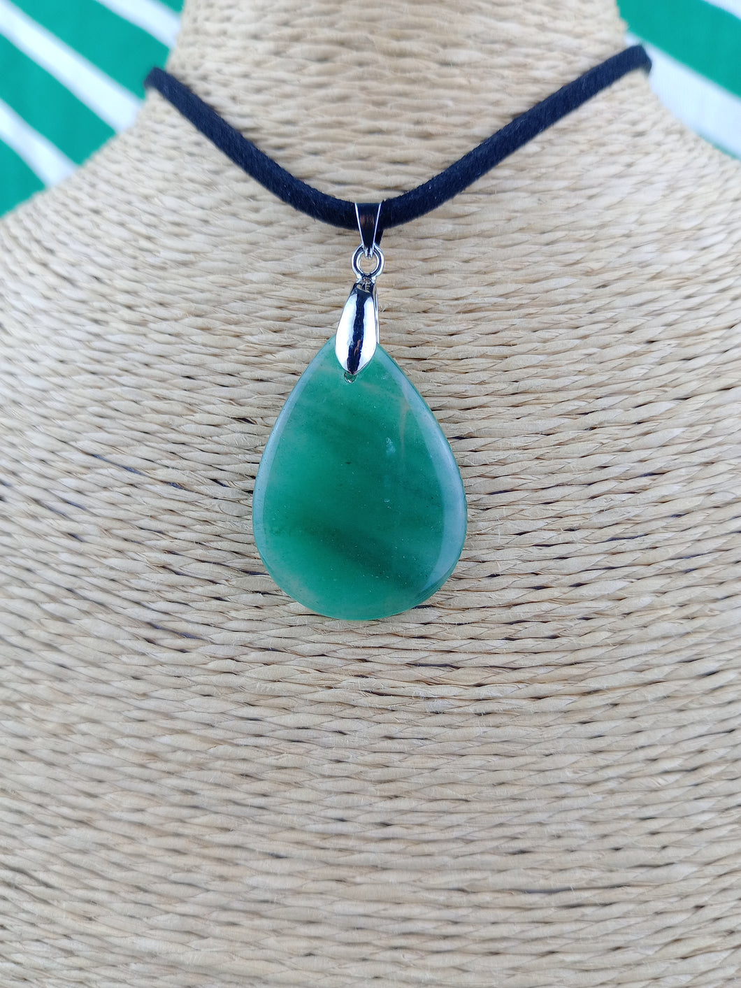 Colgante Jade Verde Mod. 4