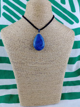 Cargar imagen en el visor de la galería, Colgante Cuarzo Azul Lagrima Mod. 4
