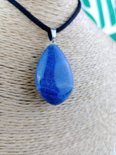 Cargar imagen en el visor de la galería, Colgante Cuarzo Azul Lagrima Mod. 4
