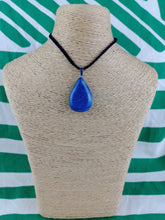 Cargar imagen en el visor de la galería, Colgante Cuarzo Azul Lagrima Mod. 8
