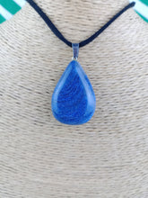 Cargar imagen en el visor de la galería, Colgante Cuarzo Azul Lagrima Mod. 8

