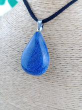 Cargar imagen en el visor de la galería, Colgante Cuarzo Azul Lagrima Mod. 8
