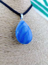 Cargar imagen en el visor de la galería, Colgante Cuarzo Azul Lagrima Mod. 5
