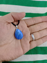 Cargar imagen en el visor de la galería, Colgante Cuarzo Azul Lagrima Mod. 5
