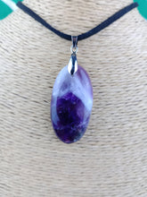 Cargar imagen en el visor de la galería, Colgante Amatista Bandeada Mod 2
