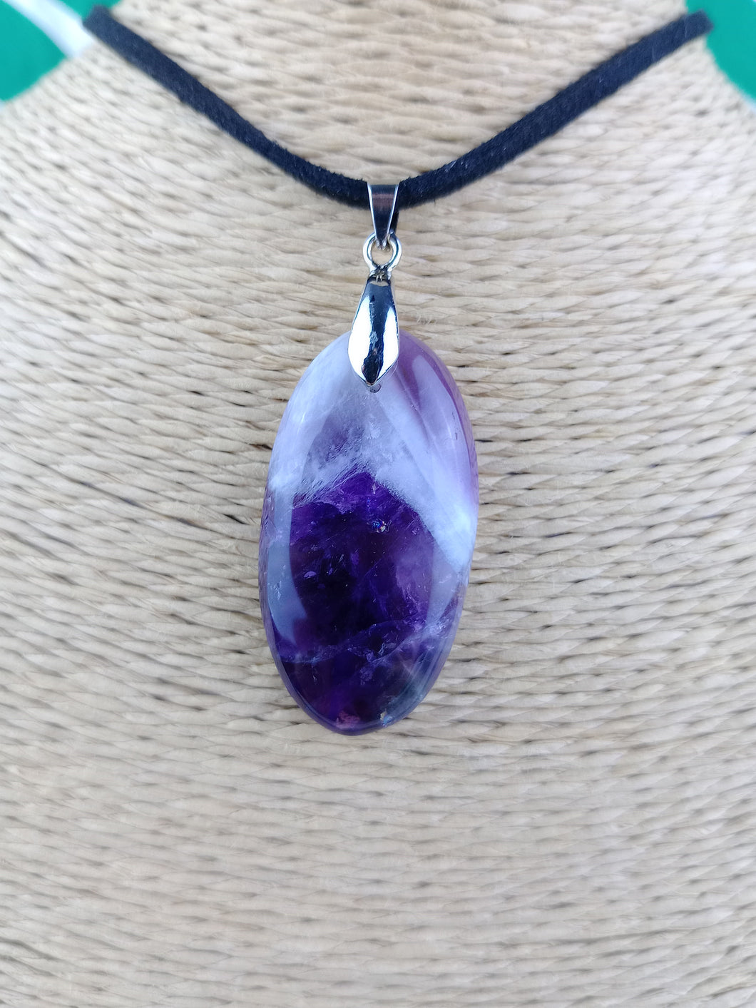 Colgante Amatista Bandeada Mod 2