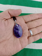 Cargar imagen en el visor de la galería, Colgante Amatista Bandeada Mod 1
