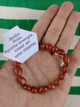 Cargar imagen en el visor de la galería, Pulsera Jaspe Rojo Nuggets
