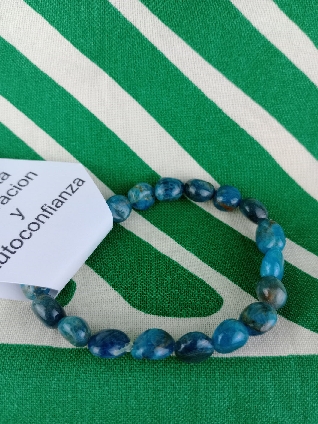 Pulsera Apatita Nuggets