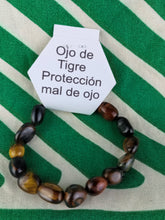 Cargar imagen en el visor de la galería, Pulsera Nuggets Ojo de Tigre Tricolor
