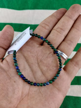 Cargar imagen en el visor de la galería, Pulsera Elástica Crisocola 4 mm
