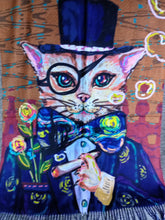Cargar imagen en el visor de la galería, Pañuelo Gatos Burgues Mod 1

