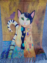 Cargar imagen en el visor de la galería, Pañuelo Gatos Dali Mod. 1
