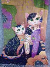 Cargar imagen en el visor de la galería, Pañuelo Gatos Dali Mod. 2
