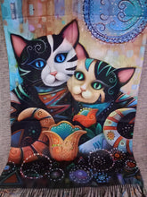 Cargar imagen en el visor de la galería, Pañuelo Gatos Dali Mod. 4
